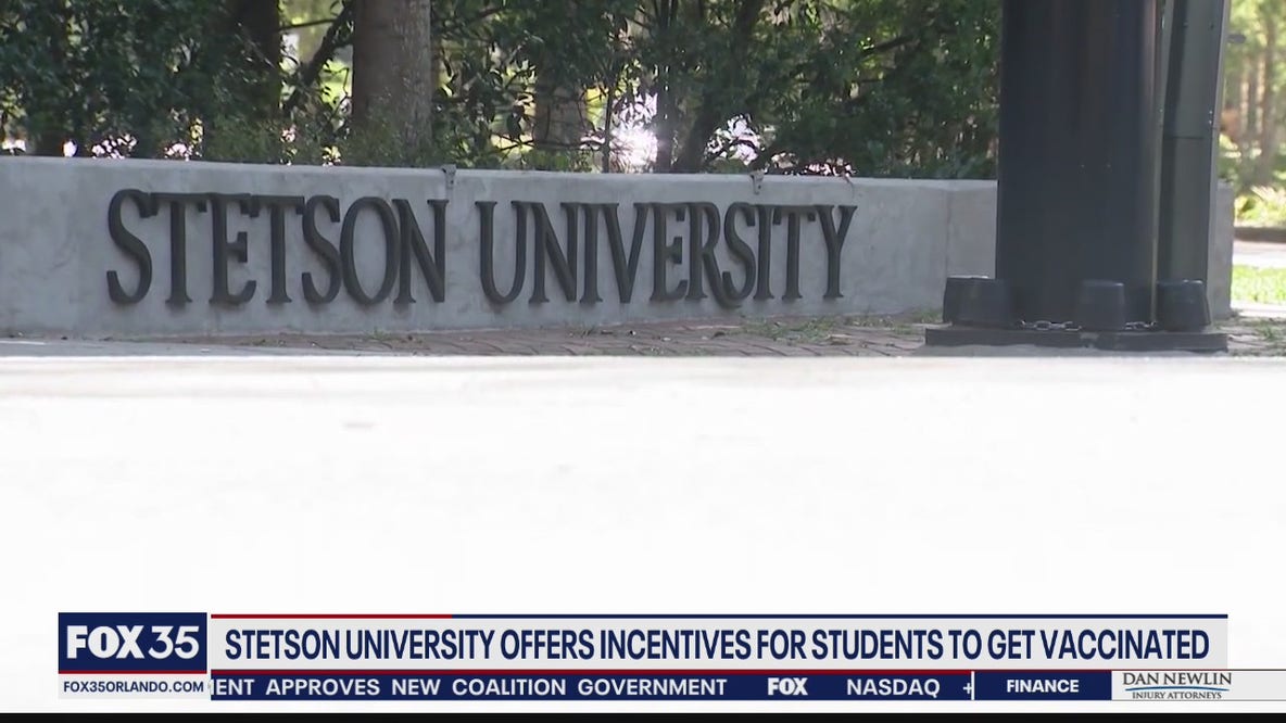 Stetson University offers incentives for students to get vaccinated